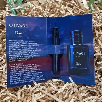 Dior迪奧 SAUVAGE曠野之心淬鍊香精1ML(男香針管)☀效期2026/12