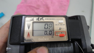 日本製daiwa  最大手動數字型捲線器 GS-70-8
