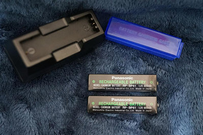 [售] Panasonic RP-BP61 口香糖電池 (600mAh) + Sony  BC-7 充電器