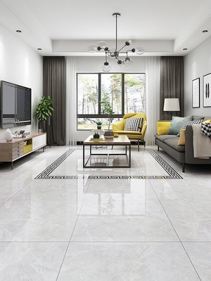 灰色系全拋釉通體瓷磚地磚800x800客廳現代簡約防滑耐磨地板磚 80-特價促銷