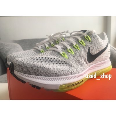 全新正品 Nike Zoom All Out Low 女鞋 反光 灰螢光綠 網布 全氣墊 慢跑鞋 路跑 馬拉松 878670-107