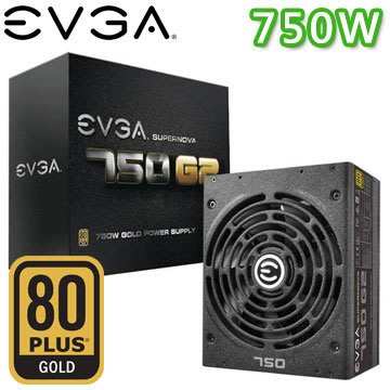 【捷修電腦。士林】艾維克 EVGA SuperNOVA 750 G2 80PLUS 金牌 電源供應器 $ 5090