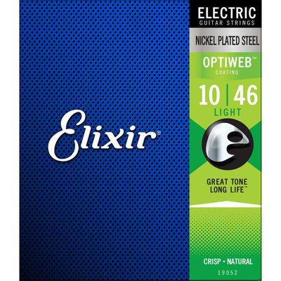 《民風樂府》Elixir 頂級電吉他弦 Optiweb 10-46 全新品公司貨