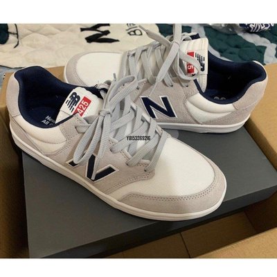 【正品】New Balance 425系列 灰白藍色 滑板 休閒  AM425BYW潮鞋