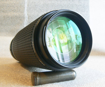 【悠悠山河】近新品 Canon ZOOM FD 100-300mm F5.6 Macro 恆定光圈 鏡片無刮 多霉
