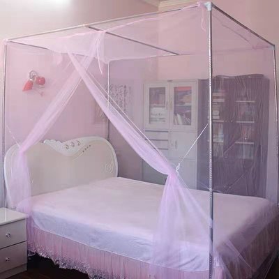 美琪百貨屋老式家用蚊帳1.8米床/1.5米床雙人農村大床加密加厚單開免安裝2米