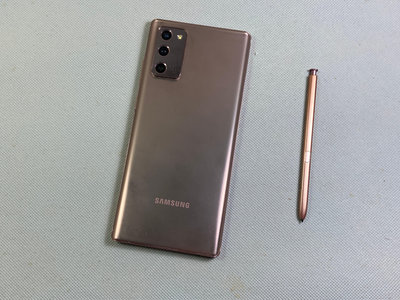 SAMSUNG Note 20 5G 台灣公司貨二手粉色三星觸控筆旗艦手機