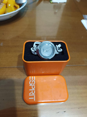 【二手衣櫃】Esprit 女錶 手錶 腕錶 石英錶 正品 附原廠收納盒 收藏盒 錶盒 名媛典雅款式 手鍊式女錶 手鍊錶