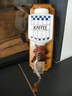 【德藝鋪】德國老件 手搖掛壁式咖啡磨豆機