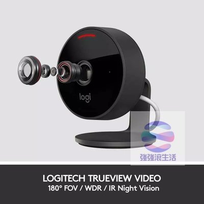 Logitech 羅技Circle View wifi網路監視器攝影機 Apple HomeKit 1080P 台灣公司貨 75海