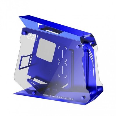 米特3C數位–Mavoly 熾果 ZC-11 藍莓閃靈/ATX/玻璃側板/電競機殼