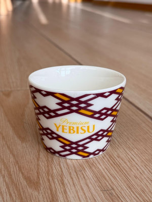 新 回流 YEBISU惠比壽啤酒杯 陶瓷杯 茶杯 燒酒小杯