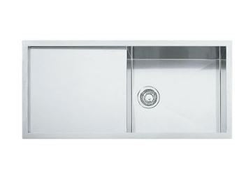 唯鼎國際【瑞士FRANKE頂級不銹鋼雙槽】PPX 111 不鏽鋼水槽(左平台)