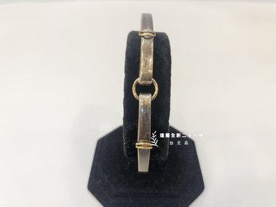A8232 tiffany&co 925+k金750勾式手環(遠麗精品 台北店)