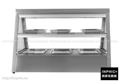 INPHIC-商用展示加熱保溫櫃 三風機迴圈自帶保濕功能 蛋塔保溫機 漢堡 熟食品保溫箱臺式 -1.5米保溫櫃_S2841B