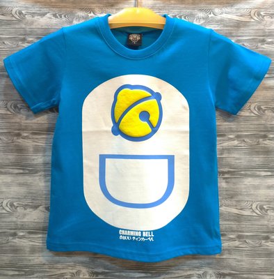 哆啦a夢的百寶袋 台灣製造 棉100% 藍色 T恤 親子裝 團體服