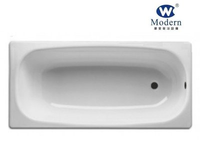 【阿貴不貴屋】 摩登衛浴 M-20 搪瓷浴缸 琺瑯浴缸 鋼板琺瑯浴缸 120*70*38cm