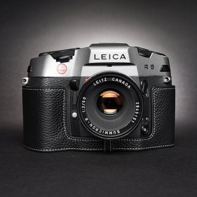 TP原創 真皮Leica徠卡R9相機包R8皮套 復古膠片機保護套 手工牛皮