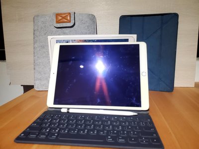 ipad pro 大全配 含apple pencil及巧控鍵盤 10.5吋 2018製造 64G wifi