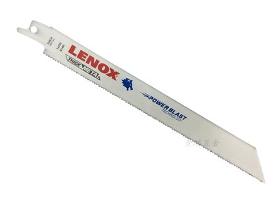 景鴻五金 公司貨 狼牌 LENOX 金屬切割線鋸 軍刀鋸 金屬材料 非鐵材料 不鏽鋼 金屬片 814R 含稅價