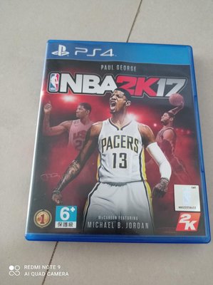 PS4 2017年籃球片，可玩，無傷