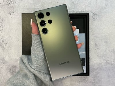 🌚拆封新機 Samsung S23 Ultra 12+512G 綠色 台灣公司貨 2024/2/23