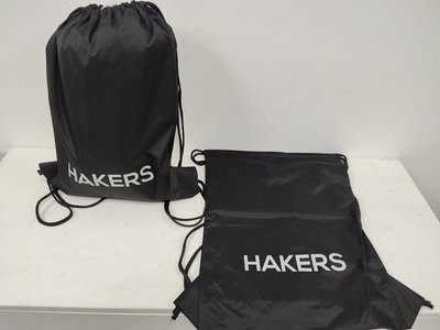 台灣自創品牌Hakers ~細肩帶防水後背包,內有兩格暗袋（44X33cm)原價一個390,特價兩個一組228元