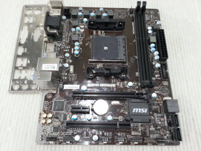 【 創憶電腦 】微星 A68HM GRENADE DDR3 FM2+ 腳位 主機板 附檔板 直購價 600元