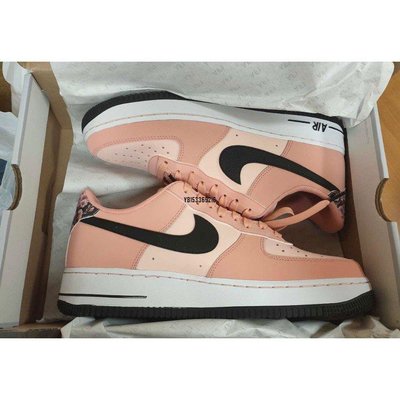【正品】Nike Air Force 1 “Pink Quartz” 櫻花粉 休閒運動板 男女 CU6649-100潮鞋