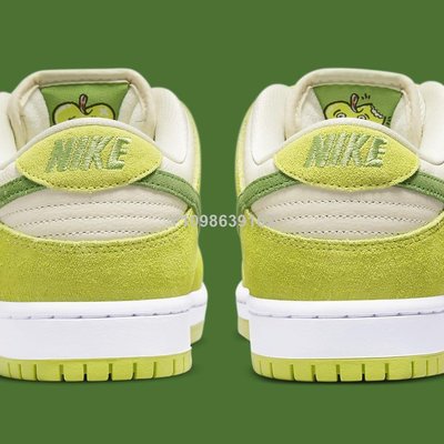 代購】Nike SB Dunk Low“Green Apple”青蘋果綠色低幫休閒百搭滑板鞋