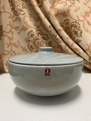 芬蘭國寶品牌 iittala Teema 亞洲系列日式拉麵碗帶含蓋_800ml_大象灰色_全新品