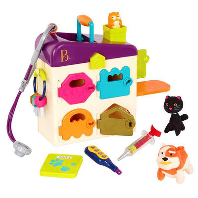 B.Toys 毛小孩寵物診所 玩具 模型 小朋友 角色扮演