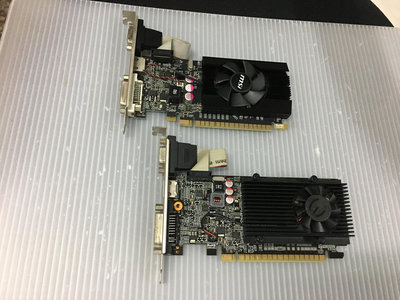 電腦雜貨店→ 隨機出貨 GT610 2G DDR3 顯示卡 二手良品 $300