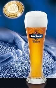 德國紐倫堡Tucher圖赫啤酒-小麥啤酒專用玻璃杯-500ml
