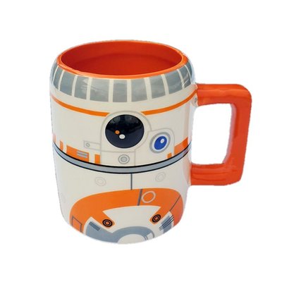 [現貨]星際大戰馬克杯 STAR WARS 機器人BB8 咖啡飲料杯 收藏裝飾擺件生日交換禮物