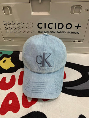 ck牛仔帽CK鴨舌帽CK棒球帽Calvin Klein牛仔面1375