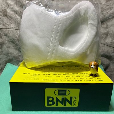 現貨BNN白色成人立體口罩（50入）