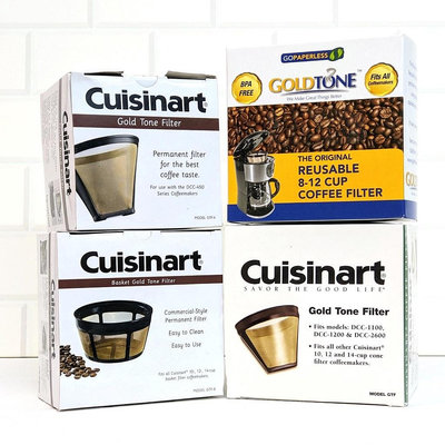 Cuisinart 咖啡機用 金屬濾網 濾杯 4杯 10杯 14杯 免濾紙過濾網 原廠 DGB-1TW 周邊配件