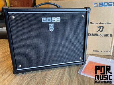 【搖滾玩家樂器】全新 免運公司貨 BOSS 刀系列二代 KATANA 50 MKII 電吉他音箱 音箱 50 MK2