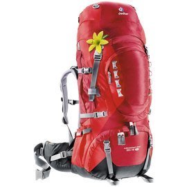 『登山屋』 德國 DEUTER PRO 33813 拔熱透氣式背包55＋15 L (SL) 紅色