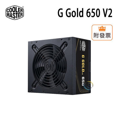 「阿秒市集」酷碼 G Gold 650 V2 80+金牌 直出線 ATX3.0 650W 電源供應器