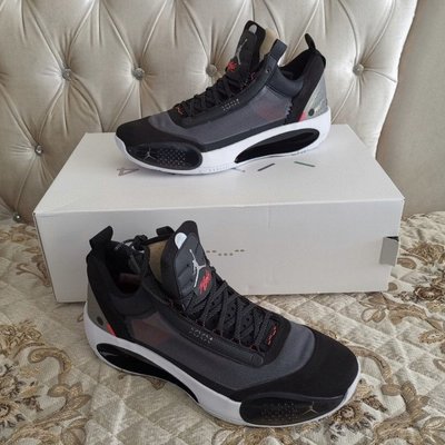【正品】Nike Air Jordan 34 Low PF “Heritage” 黑紅 籃球 運動CU3475-001潮鞋
