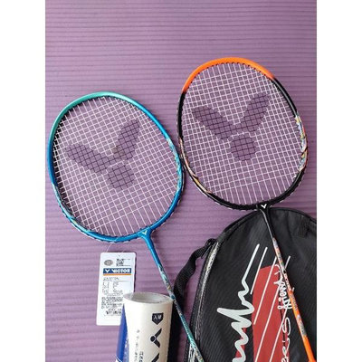 【百衣會】 勝利VICTOR羽球拍組 DX-5110AL 2支羽毛球拍+1拍袋+3顆羽毛球 勝利球拍