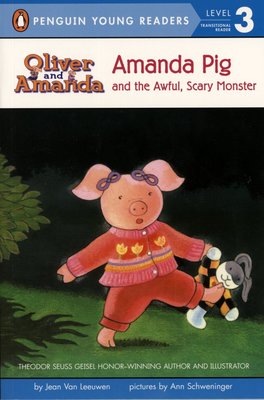 ＊小貝比的家＊AMANDA PIG AND THE AWFUL, SCARY MONSTER/L3/平裝7~12歲第三階