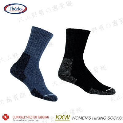 【大山野營】美國 Thorlos KXW 厚底登山健行襪 女款 登山襪 健行襪 運動襪 休閒襪 雪襪 吸濕排汗