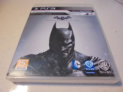 PS3 蝙蝠俠-阿卡漢始源 Batman Arkham Origins 英文版 桃園 直購價500元 桃園《蝦米小鋪