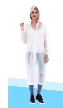 一次性隔離衣,(無腳)防護衣,一次性衣,防塵衣(非醫療用)pe透明材質-39元