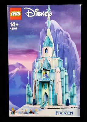 (STH)2021年 LEGO 樂高 Disney Princess 迪士尼-冰雪城堡   43197