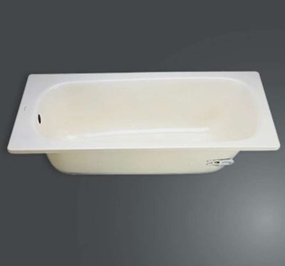 【 阿原水電倉庫 】名品衛浴 V-40 崁入式 搪瓷浴缸 琺瑯浴缸 琺瑯鋼板浴缸 140*70*41CM