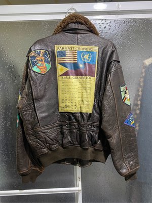 美品】AVIREX☆USAF70周年☆ミッドゾーンジャケット アイボリー M